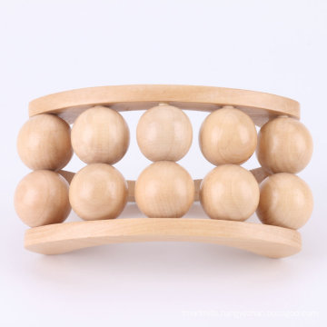 wooden Handheld massager Roller Body